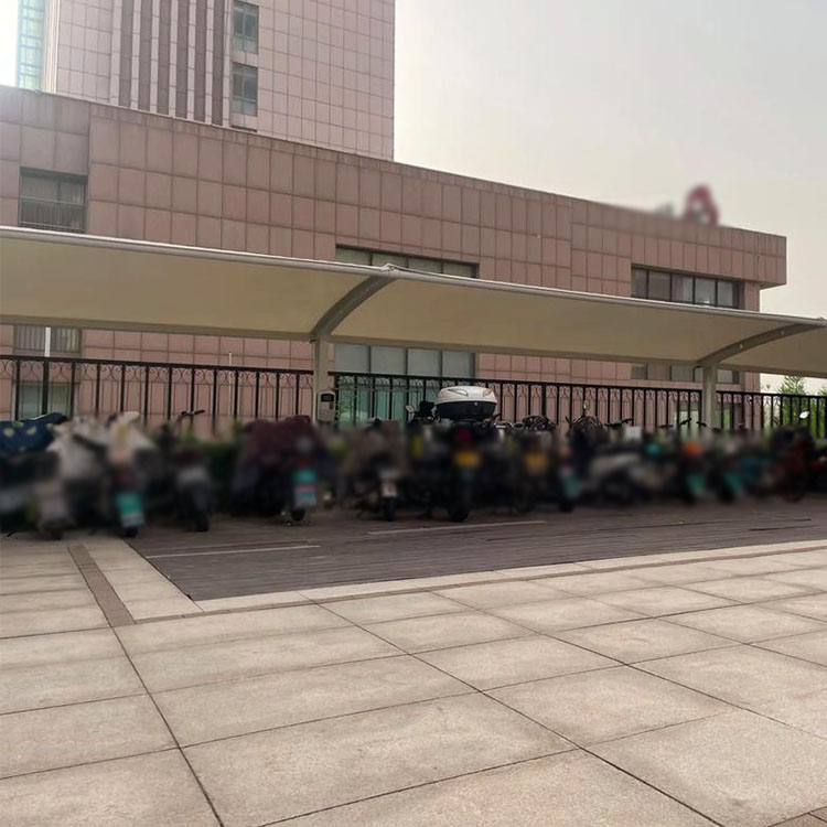 石渠县膜结构电动车棚